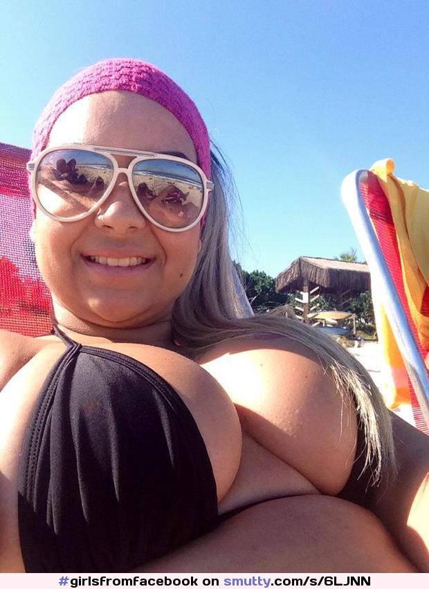 #girlsfromfacebook #bigboobs #boobs #blonde #sunglasses #bikini #beach #wow #smilie #selfie #inlove