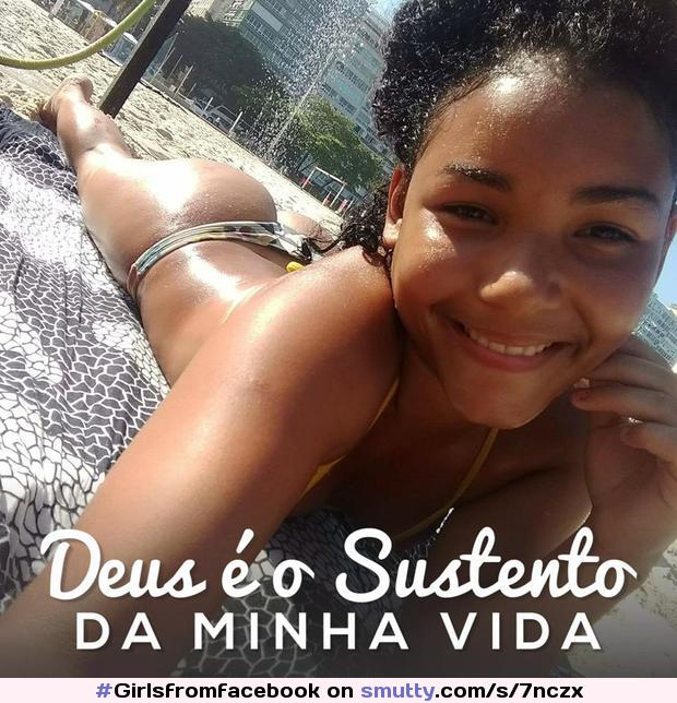 #Girlsfromfacebook #fromfacebook #ass #gstrings #beach #brazilian #selfie #ebony #smiling #gorgeous #nonnude