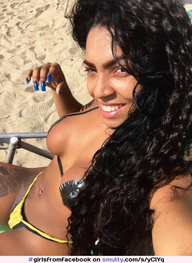 #girlsfromfacebook #curlyhair #boobs #pussy #bikini #ebony #nonnude #selfie #brazilian #tattoo #piercing #beach