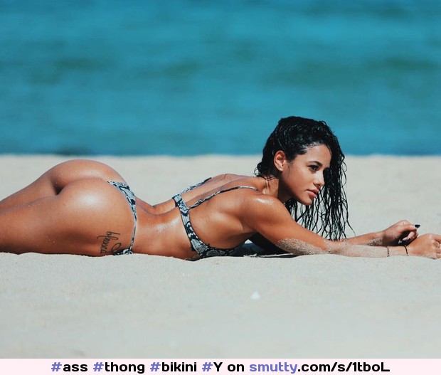 #ass #thong #bikini #Y #beach #assup #roundass #KatyaEliseHenry #katyahenry