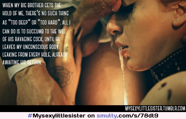 #Mysexylittlesister #sister #brother #incest #siblings #BrotherSister #drooling #submissive