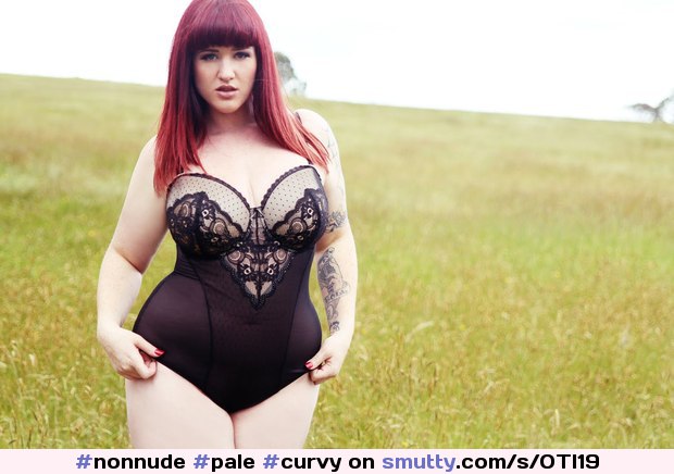 #pale #curvy #busty #redhead #ginger #lingerie #bigbreasts #hourglassfigure #tattoo #widehips #thickthighs #chubby #nonnude