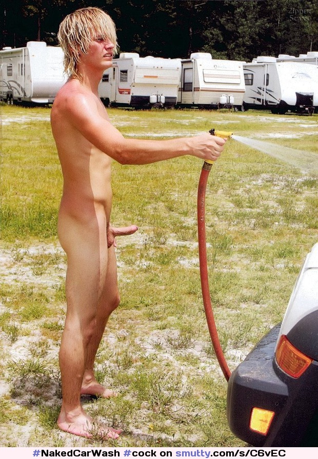 #NakedCarWash #cock #bonder #erection #PublicNudity