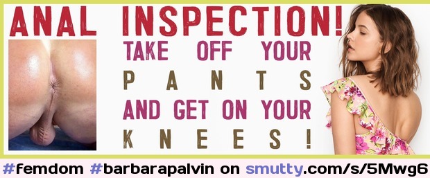 #femdom #barbarapalvin #caption #mistress #femdom #fake #beautiful #cuckold #chastity #anal #inspection #keyholder