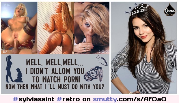 #sylviasaint #retro #marylinjess #victoriajustice #swc #caption #fake #chastity #porn #beautiful #mistress #cuckold #gimp #queenofspades