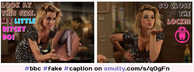 #bbc #fake #caption #femdom #chastity #cuckold #anadearmas #sissy #sizematters