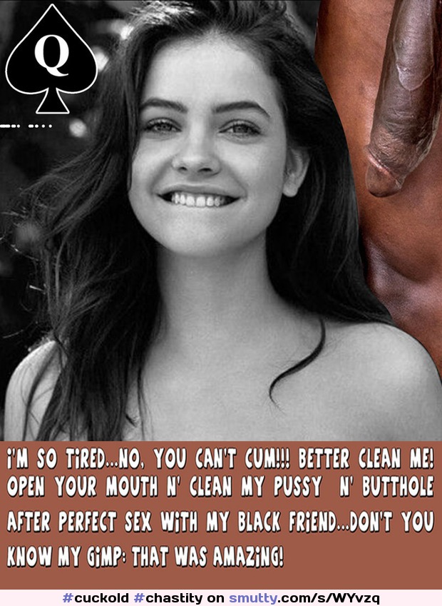 #cuckold #chastity #sexslave #bbc #mistress #caption #fake #femdom #barbarapalvin #forcedbi #gimp