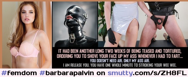 #femdom #barbarapalvin #caption #mistress #fake #beautiful #shithole #ass #sniff #smell #gimp #farting