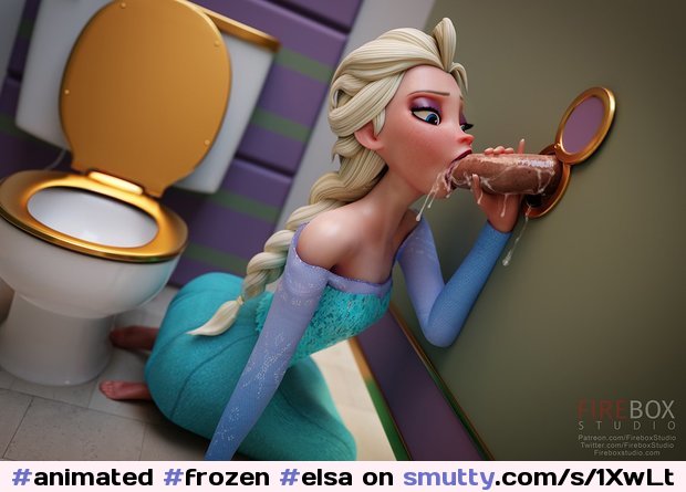 #animated #frozen #elsa #princess #comic #Disney #disneyprincess #threesome #bwcslut #blowjob #gloryhole #gloryholeslut