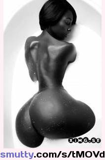 #backshot #bathtime #beautiful #blackmodels #blackwomen #ebony #freeblack #hot #milkbath #naked #nude #seductive #sexy