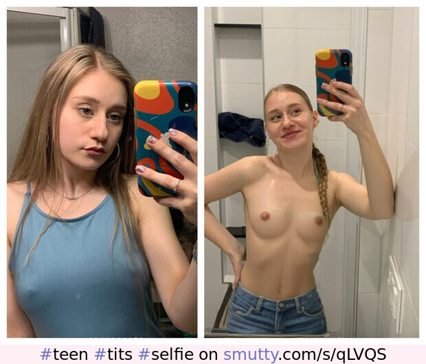 #teen #tits #selfie #topless #seethru #young