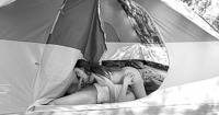 #sexycouple#camping#blowjobintheTent