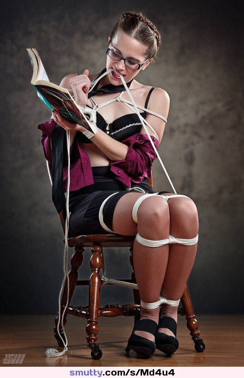 #hot #sexy #babe #babes #bdsm #bounded #bounded #RopeBondage #bondage #brunette #Beautiful #book #reading #readingporn #nonnude #glasses