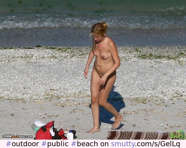 #outdoor #public #beach #nude #nudebeach #amateur #wet #tanlines #smallboobs