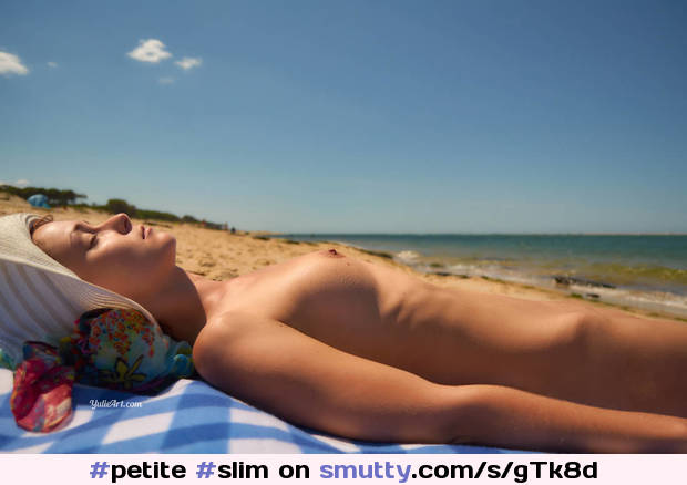 #petite #slim #smallboobs #tinytits #nude #erectnipples #nudebeach #toplessbeach #erectnippples