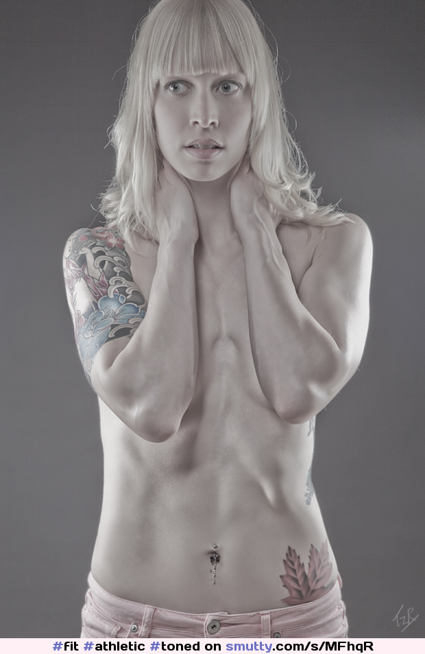 #fit #athletic #toned #ripped #muscular #pale #ink #topless