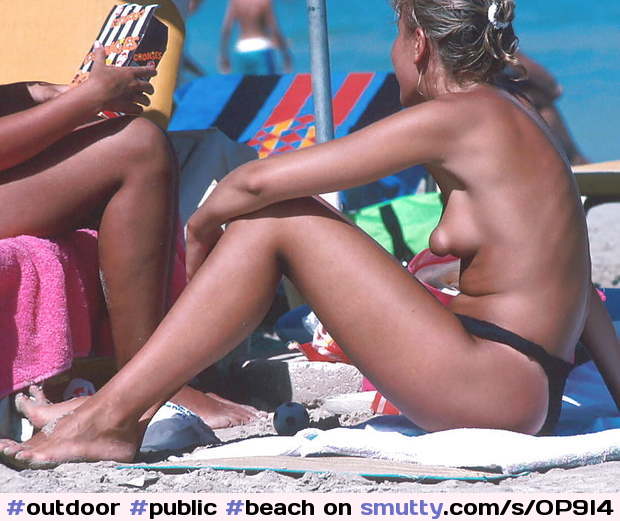 #outdoor #public #beach #ocean #topless #toplessbikini #toplessbeach #nudebeach #wet #tanlines #smallboobs #sideboob #puffies #puffynipples
