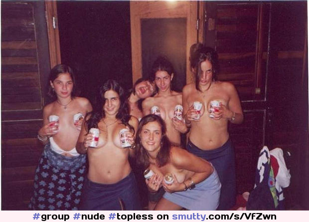 #group #nude #topless #beer #chooseone far left