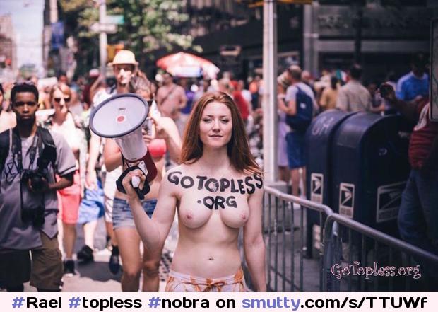 #Rael #topless #nobra #freethenipple