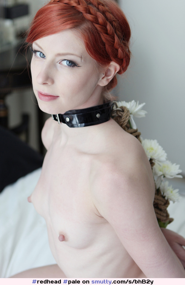 #redhead #pale #submissive