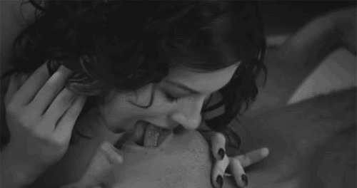 Blackandwhite Couple Kissing Sohotandsexy Lickingtounge