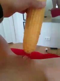 #wow#Corn#veggieincunt#masturbating#closeup#sexy