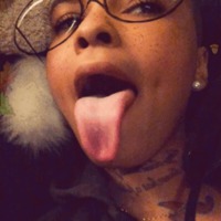#tongueout#glasses#aqnerds#ebony