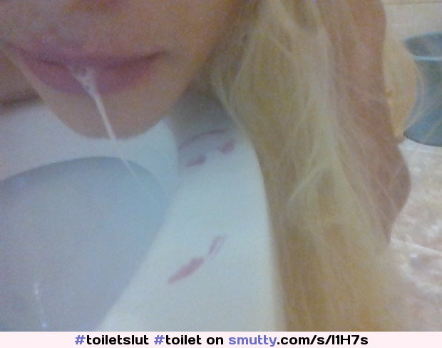 #toiletslut #toilet #toiletlicking #lickingtoilet #lipstickmark #spit #saliva #toiletseat