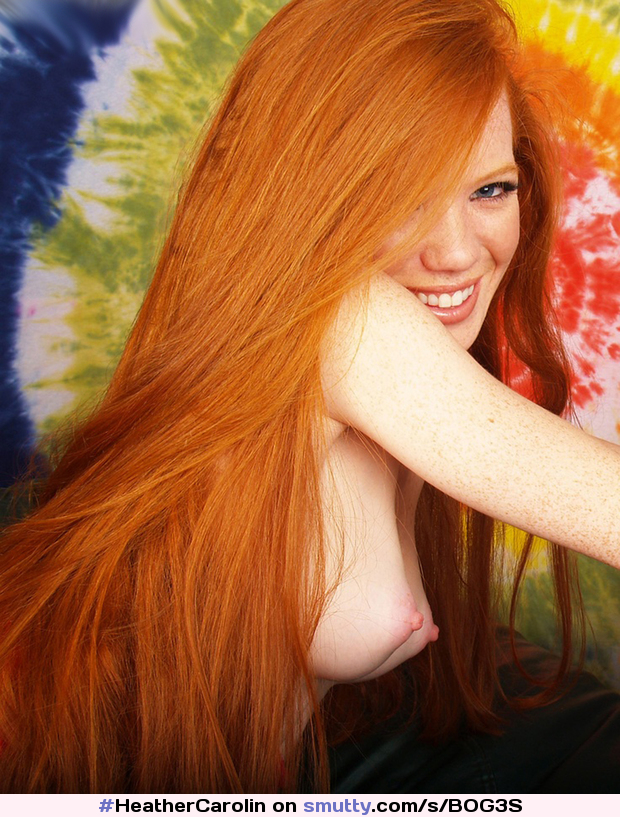 #HeatherCarolin #Redhead #Ginger #Firecrotch #PerkyTits #HardNipples #GlassCutters #Smile