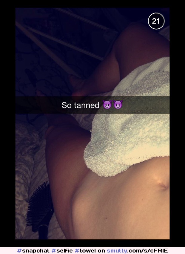 #snapchat #selfie #towel #legs #stomach #nn #nonnude