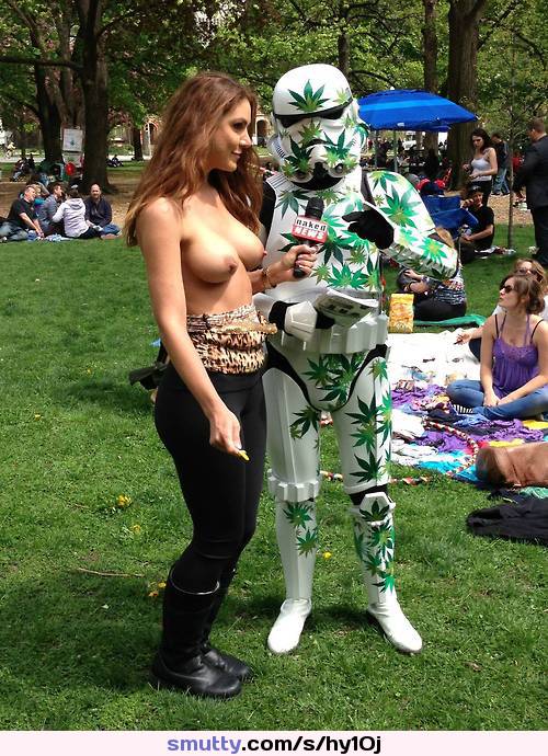#MarinaValmont #Marijuana #Stormtrooper #Tits #Boobs #StarWars #Weed #Trees #Pot #Outdoors #Public #Geeky #Sexy #Babe