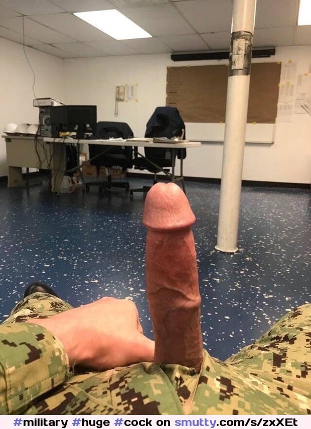 Huge Military Cock