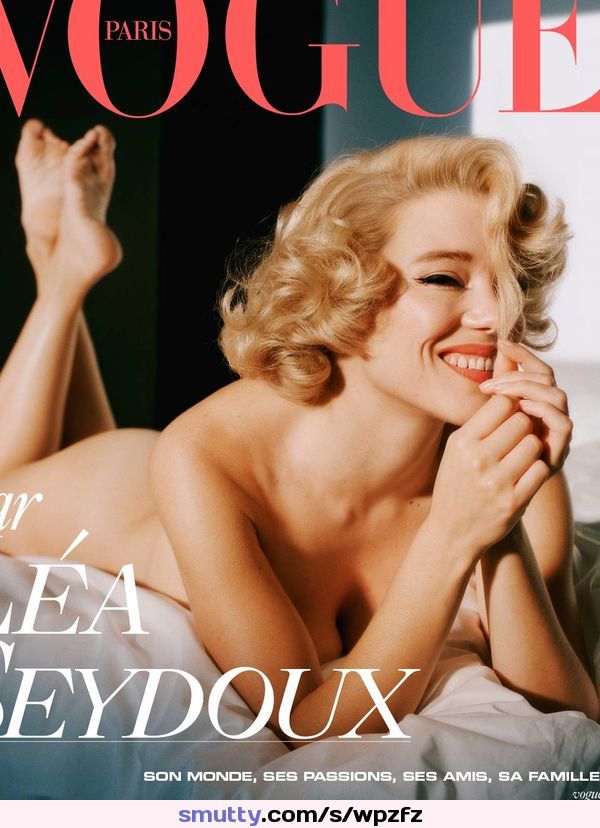 Lea Seydoux sexy and naked for Vogue Magazine, Paris - December 2020/January 2021 | Top Nude Celebs
