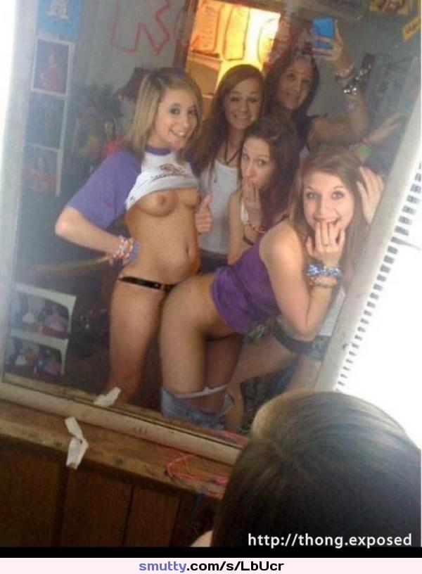#teen #selfie #tits #group