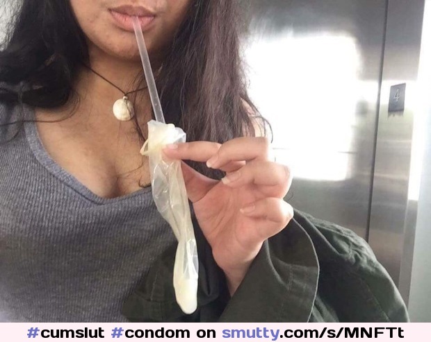 #cumslut #condom #condomslut #condominmouth #cum