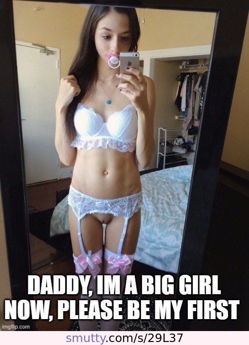 #teen #young #18 #lingerie #daughter #daddy #DaddyDaughter #DaddyIssues #DDlg #incest #taboo #family #paci #selfie #pacifier