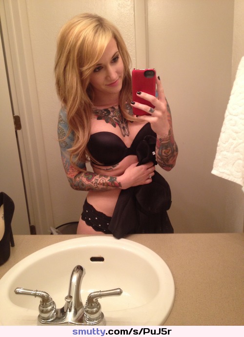 Submited by user ….shared by user :) LOVED BY BLOGGER #tattooedgirls #emogirls #tattooporn #punkgirls #punkporn #emo #babes