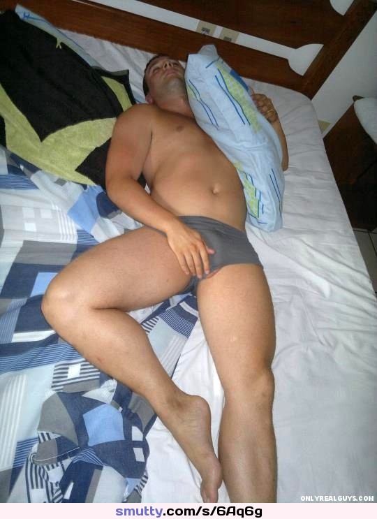 #straight #passedout #asleep #str8 #drunk #underwear #briefs #feet #balls #jock #beefy