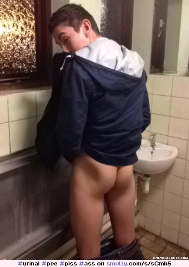 #urinal #pee #piss #ass #bathroom #straight #str8 #frat