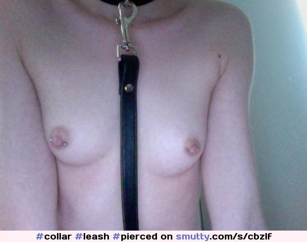 #collar #leash #pierced #smalltits
