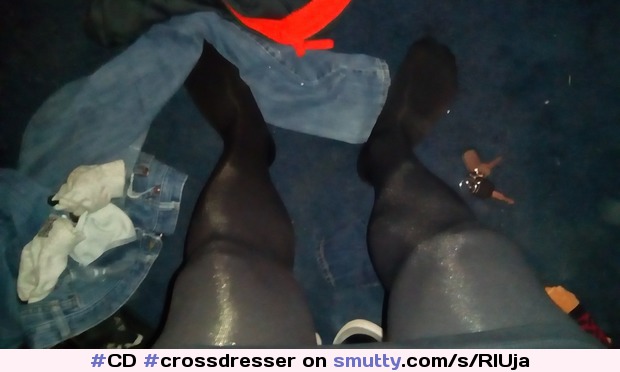 #CD#crossdresser#Semipassable#sexy#ladyboy#nylons#Thighhighs#feet#Blacknylons#Stockings