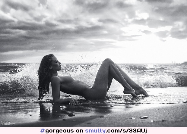Sergey Sukhovey #gorgeous #blackandwhite #erotic #pose #slim #slender #nicelegs #smalltits #wet #skinnydipping #fit #profile #attitude