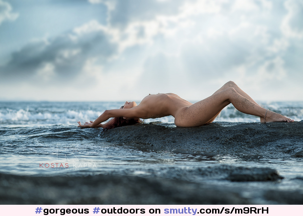 #gorgeous #outdoors #ocean #wet #slim #slender #archedback #naturist #photography #nicelegs #smalltits #profile #waist #hips #skinnydipping