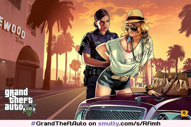 #GrandTheftAuto #GrandTheftAutoV #GTA #GTAV #artwork #policewoman #hot