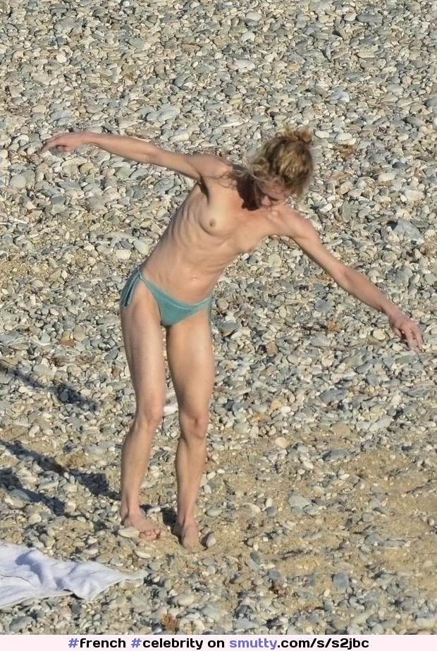 French singer and actress Vanessa Paradis caught topless on a beach
#french
#celebrity
#singer
#actress
#topless
#paparazzi
#beach
#