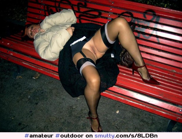 #amateur #outdoor #upskirt #upskirtnopanties #lingerie #nylonstockings #stockings #voyeur #openlegs #PublicNudity #pussy #wow #Public