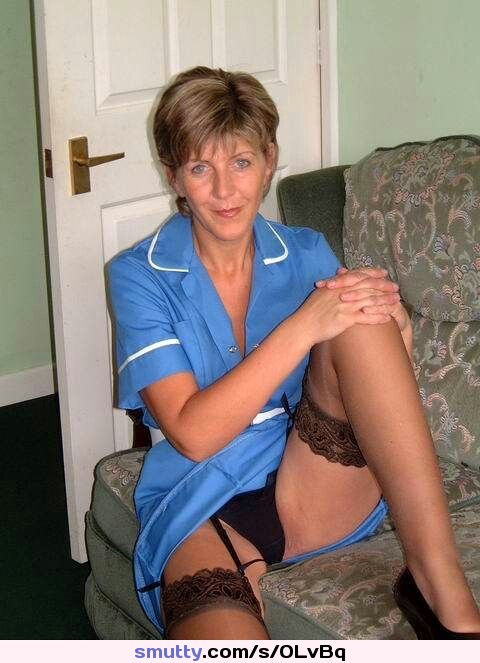 #nurse,#uniform,#upskirt,#panties,#mature,#partedthighs,#needscum