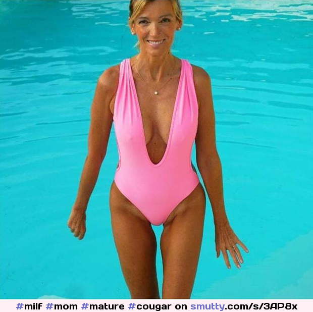 #milf #mom #mature #cougar #blonde #smile  #pookies #swimsuit #pool #weddingring #thighgap