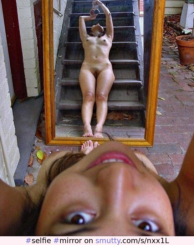#selfie #mirror #greatangle #fullynaked #selfshot #tits #eyecontact #amateur