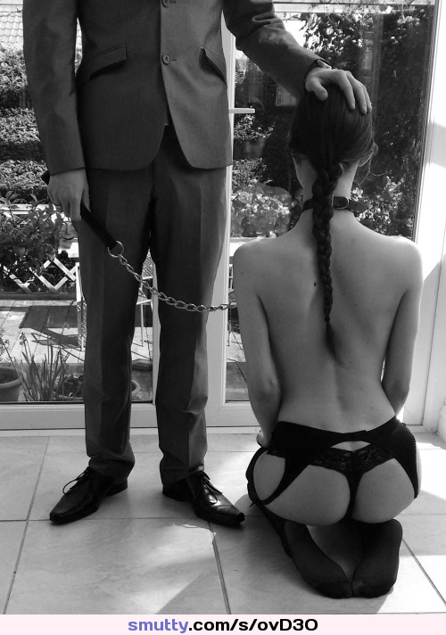 #kneeling #collar #collared #leash #leashed #submissive #SubmissiveGirl #goodgirl #subbie #subby #BlackAndWhite #MasterSlave